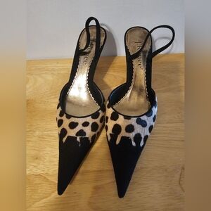 J.Renee Black and Tan Women's Shoes